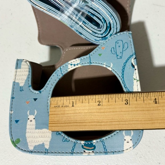 Shopee FujiFilm Mini 8 9 Instant Camera Case Bag Llama Blue NEW Fuji Film - Picture 5 of 12